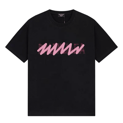 Balenciaga black jersey t-shirt
