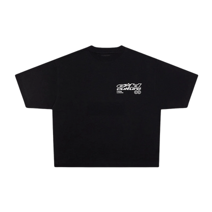 black Cold Culture Playing Worldwide T-shirt