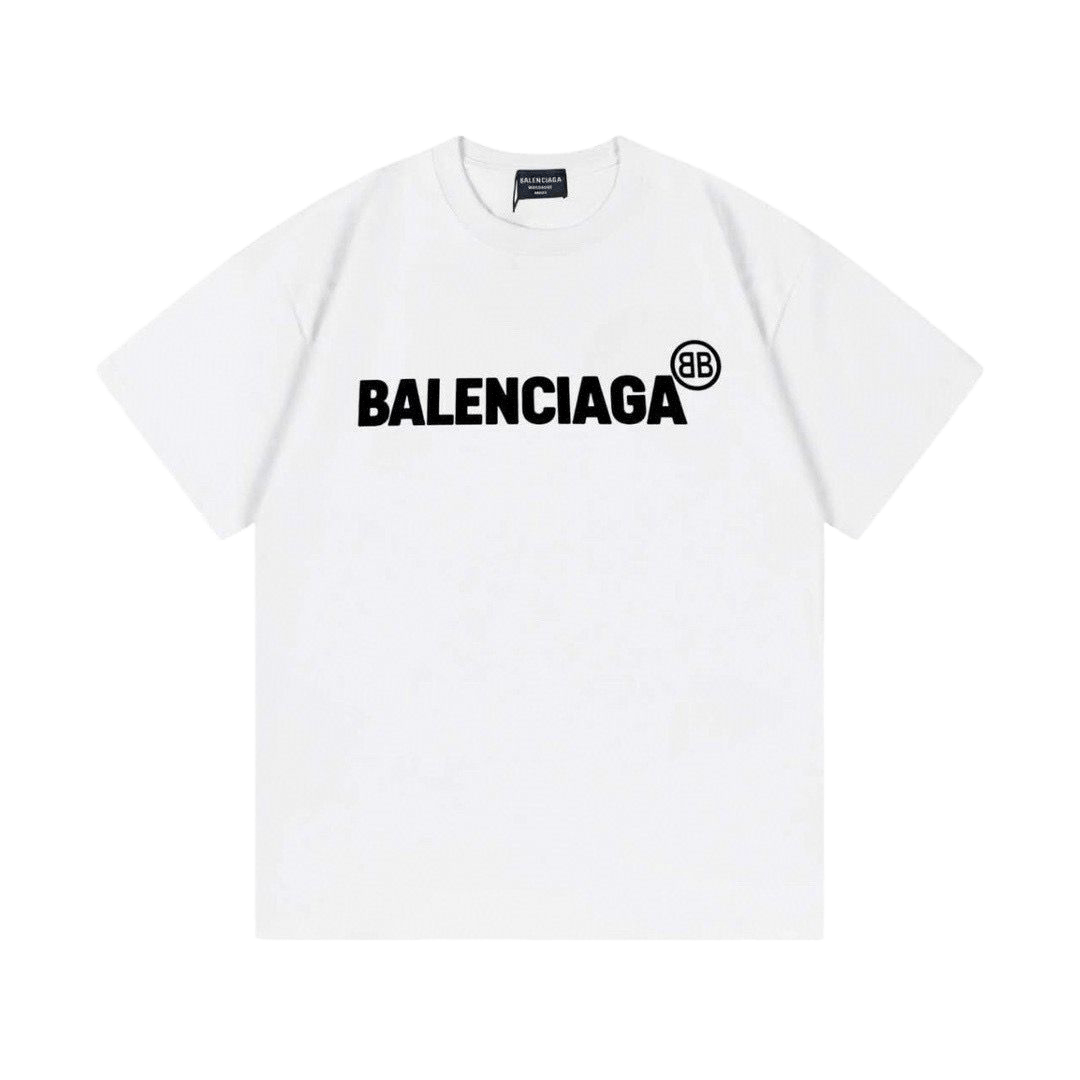 Balenciaga Logo Crewneck T-shirt