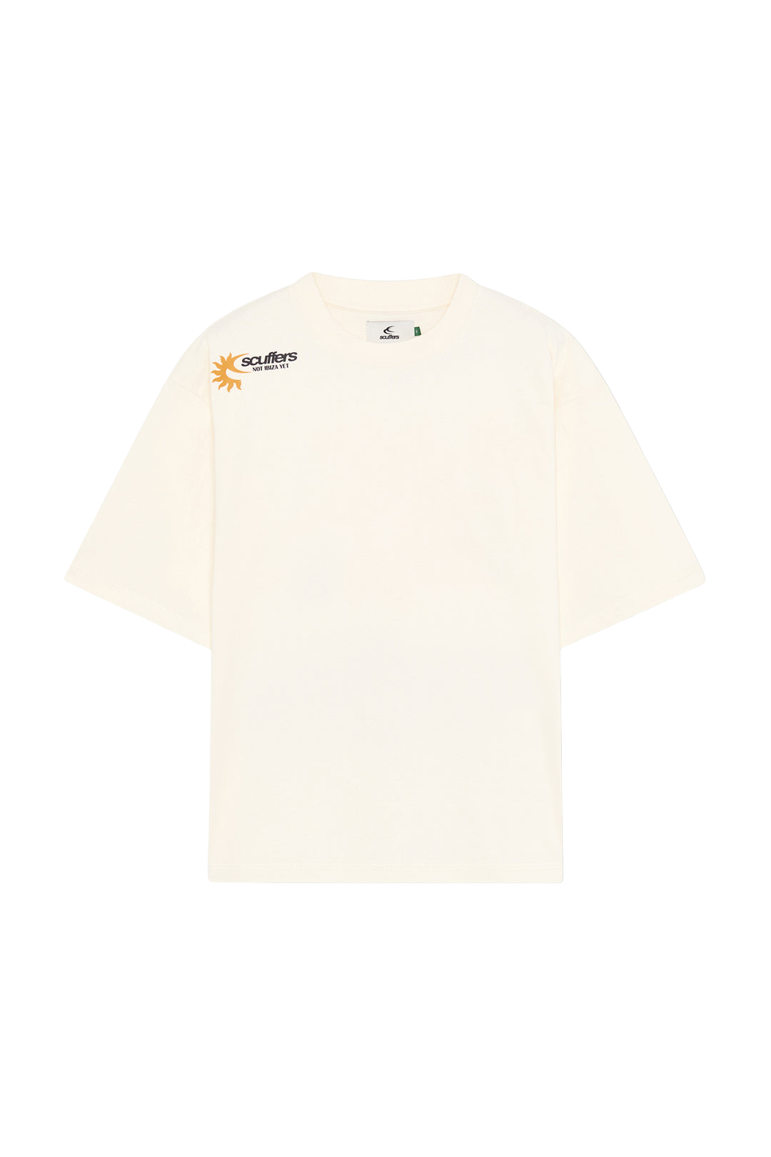 Scuffers Not Ibiza Again ecru T-shirt