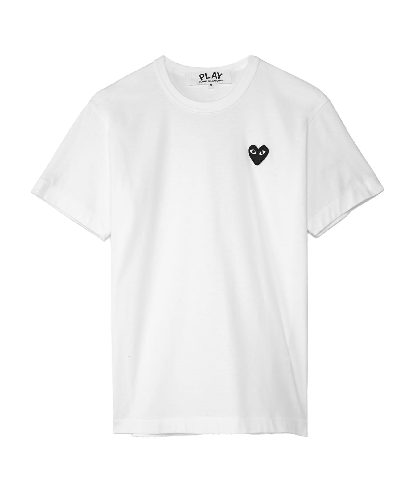 Commedes Garçons Play Heart-PatchCotton T-shirt