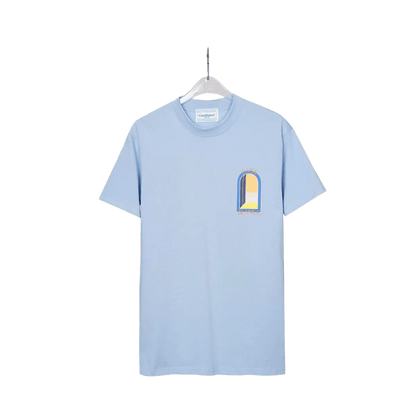 Casablanca Printed Tee in L'Arche De Jour