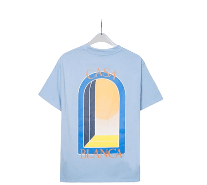 Casablanca Printed Tee in L'Arche De Jour