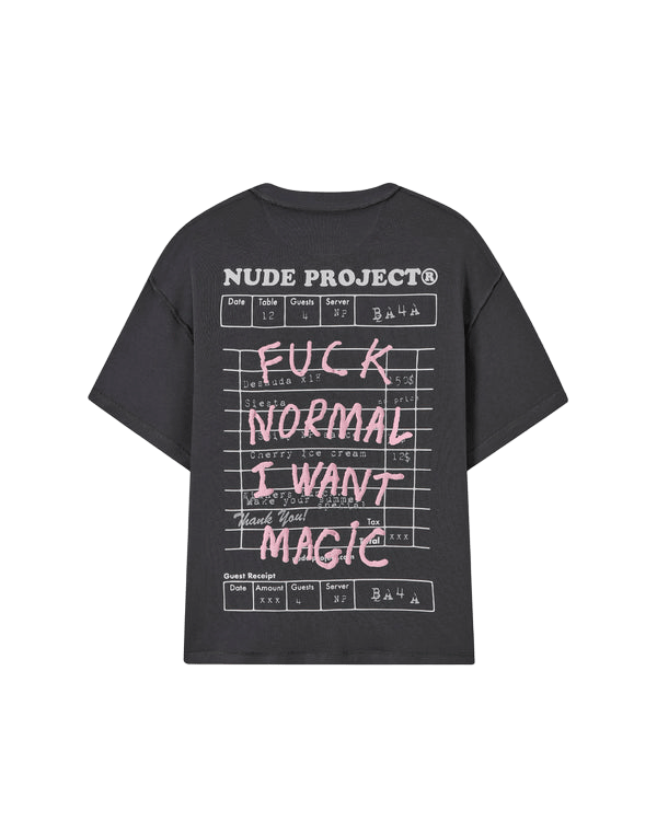 Nude Project Fuck Normal graphic t-shirt