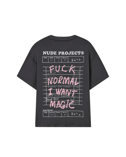 Nude Project Fuck Normal graphic t-shirt