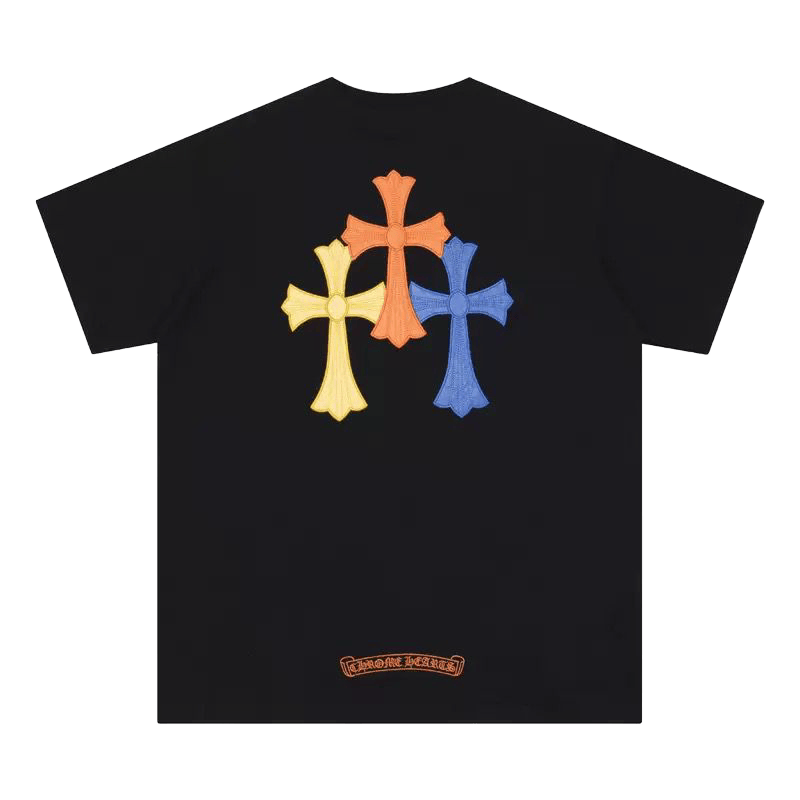 Chrome Hearts Multi Color Cross tees