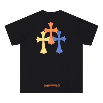 Chrome Hearts Multi Color Cross tees
