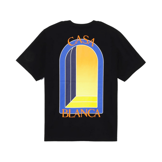 Casablanca Printed Tee in L'Arche De Jour