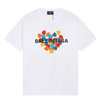 Balenciaga colorful heart T-shirt