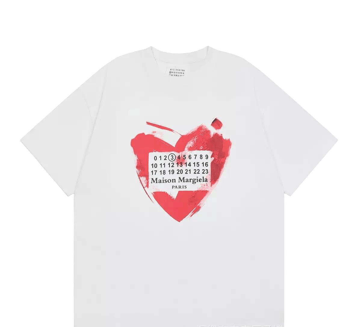 Maison Margiela heart t-shirt
