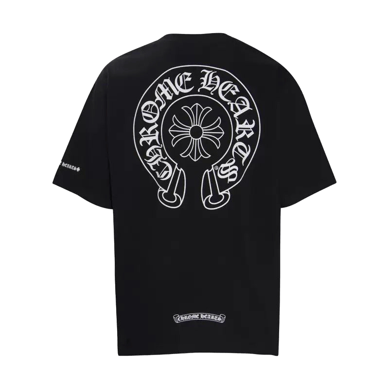 Chrome Hearts Horseshoe Print T-shirt