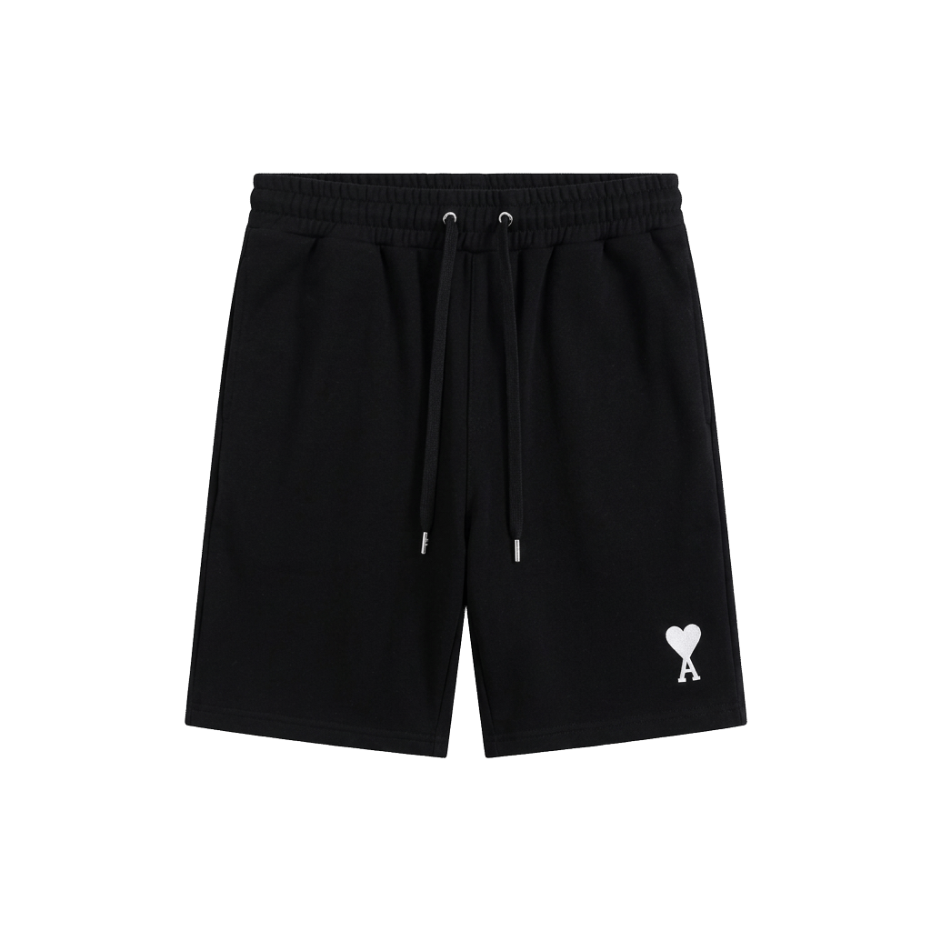 Ami Paris Ami De Coeur Track Shorts