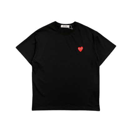 Commedes Garçons Play Heart-PatchCotton T-shirt